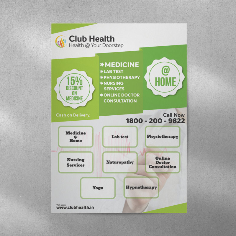 Flayer Design - Club Health